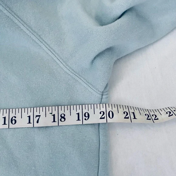 The North Face Light Blue Hoodie - Picture 7 of 9